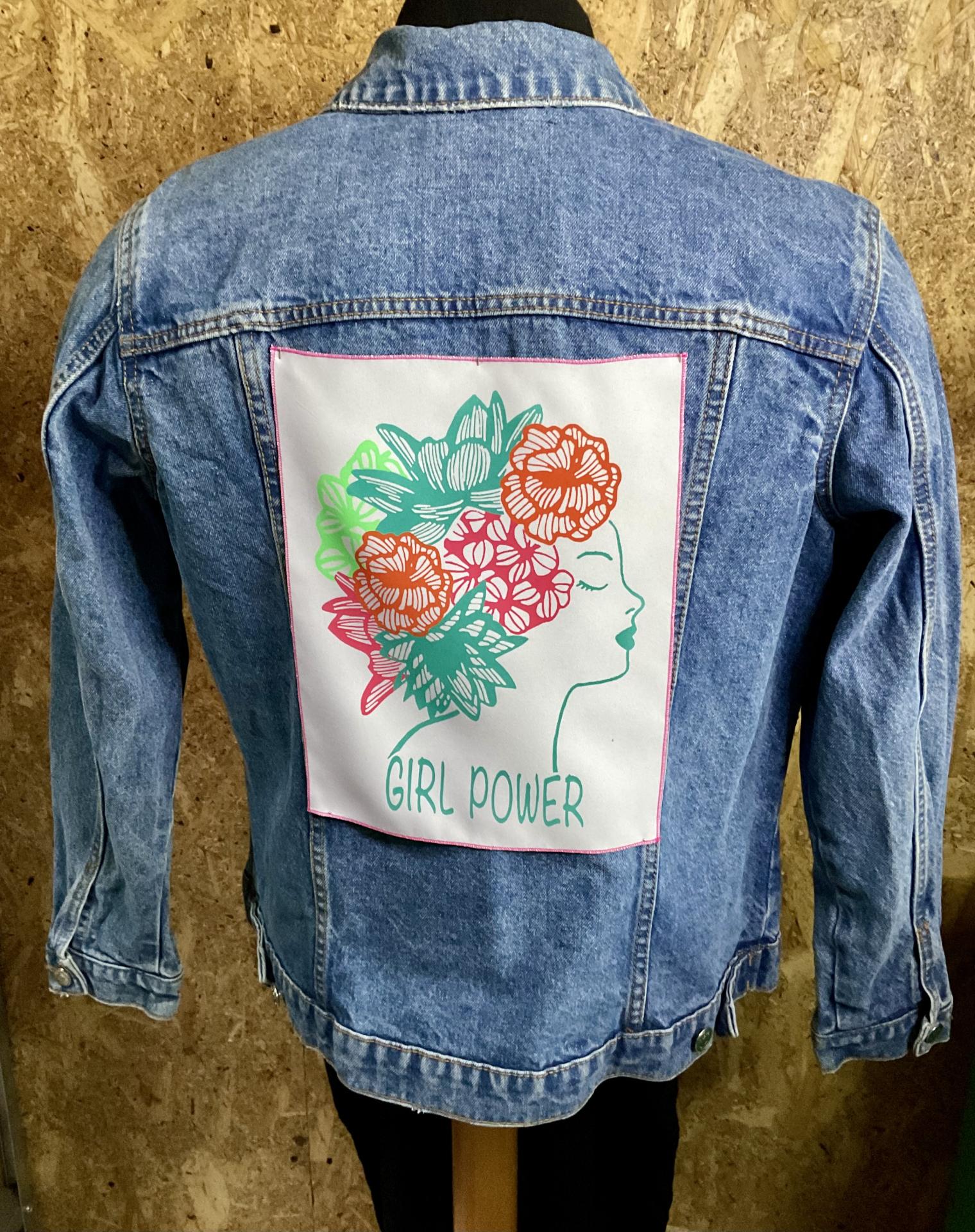 Patch girl power idées florissantes