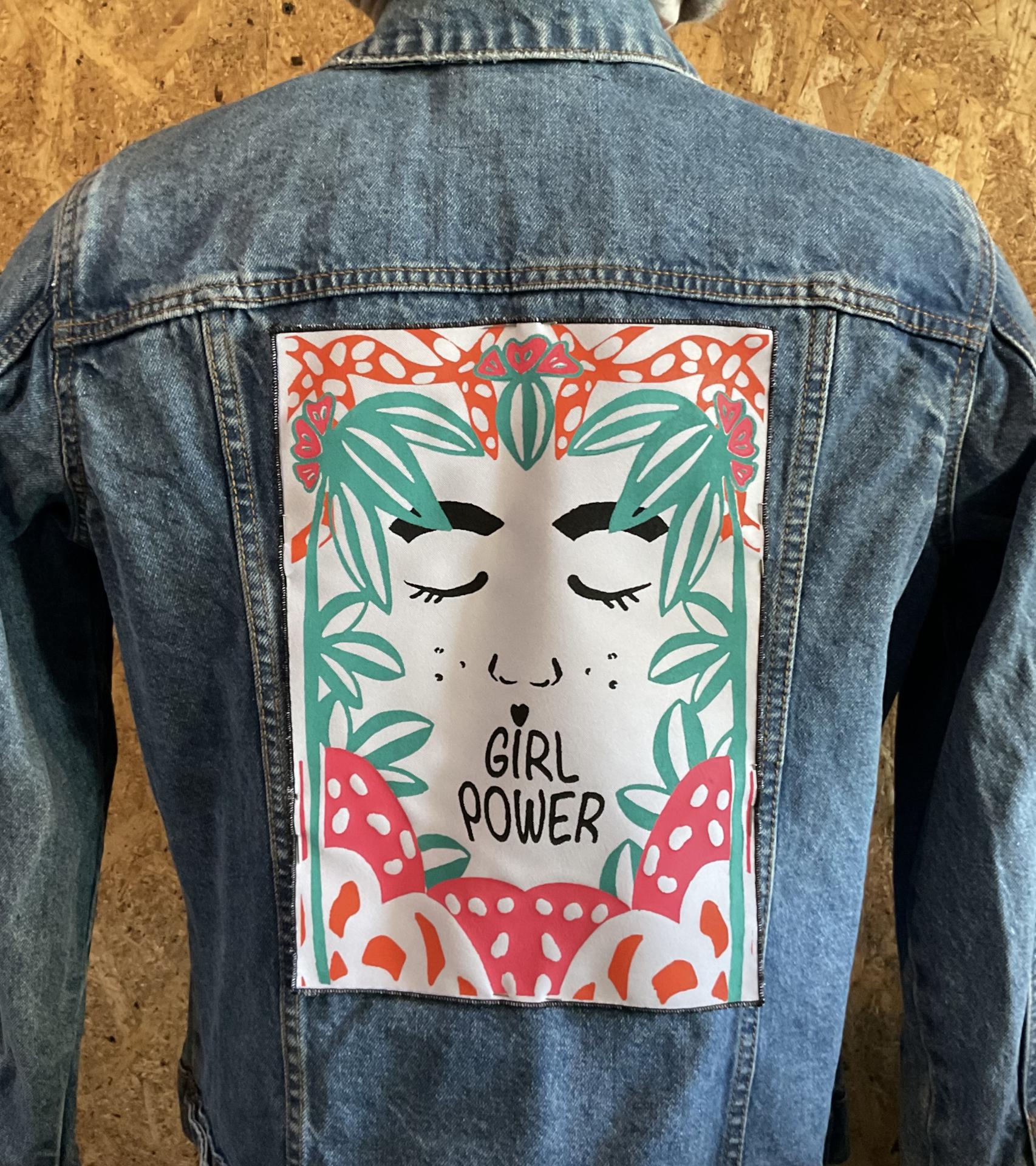 Patch Girl Power Visage au Naturel