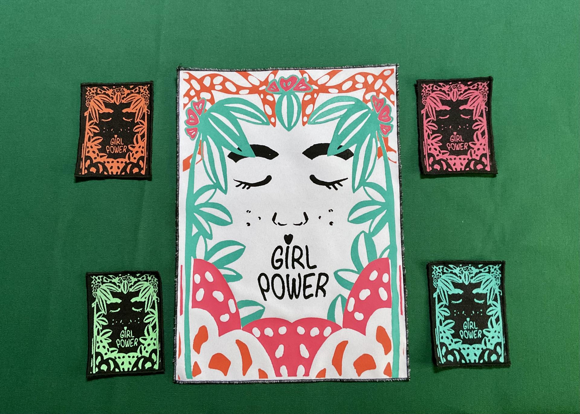 Patch Girl Power Visage au Naturel et petit patch