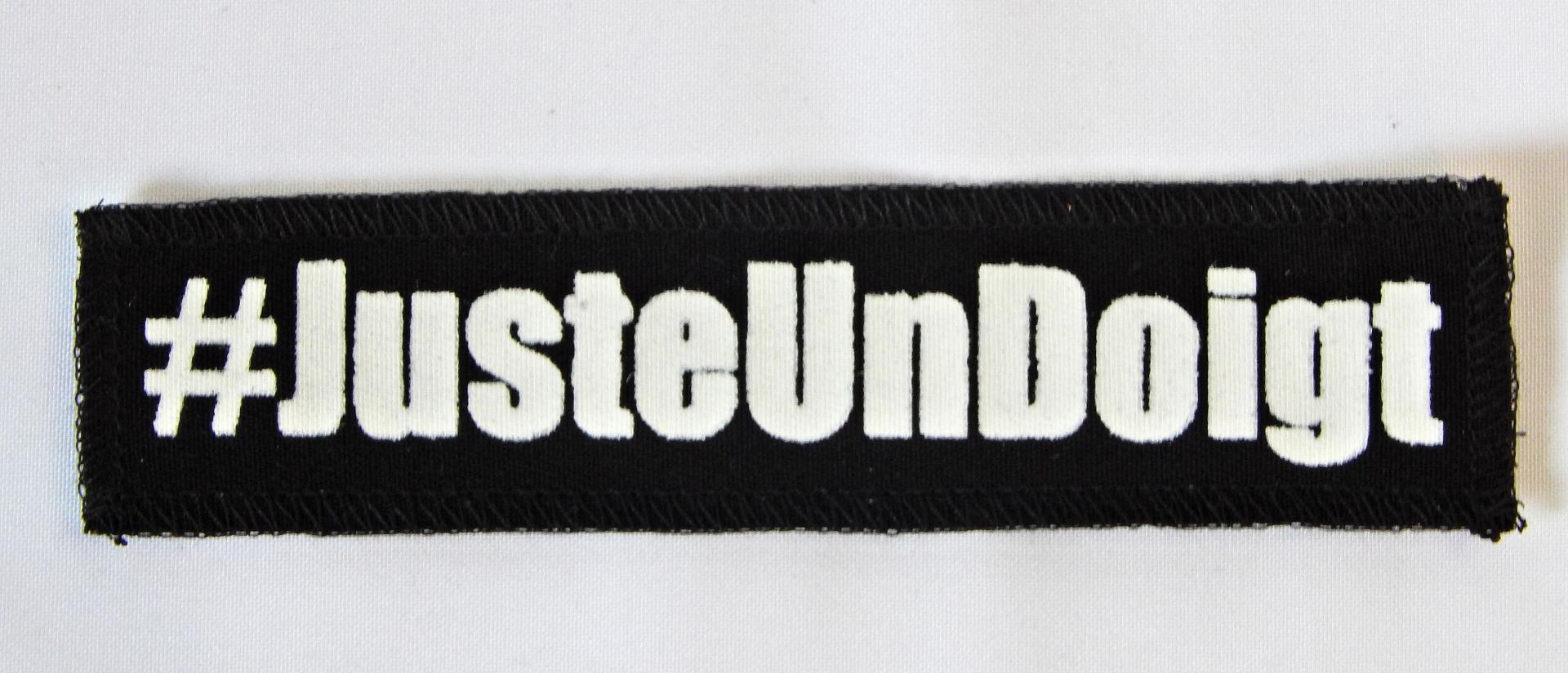 Justeundoigt blanc