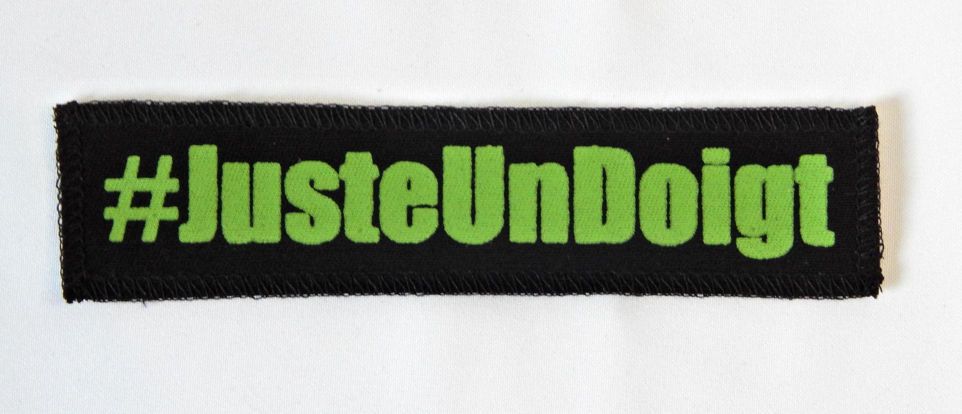 Justeundoigt vert