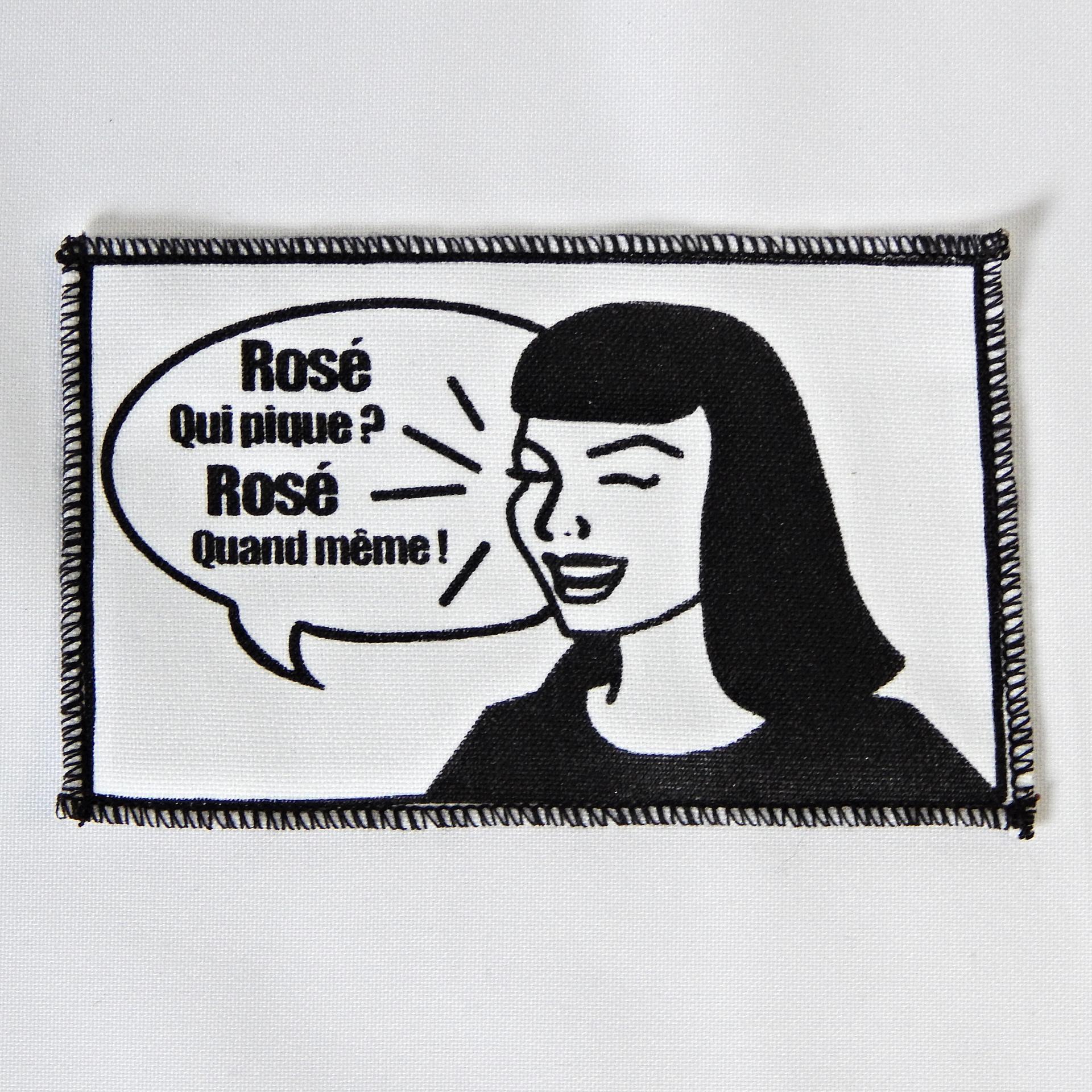 Rose femme noir
