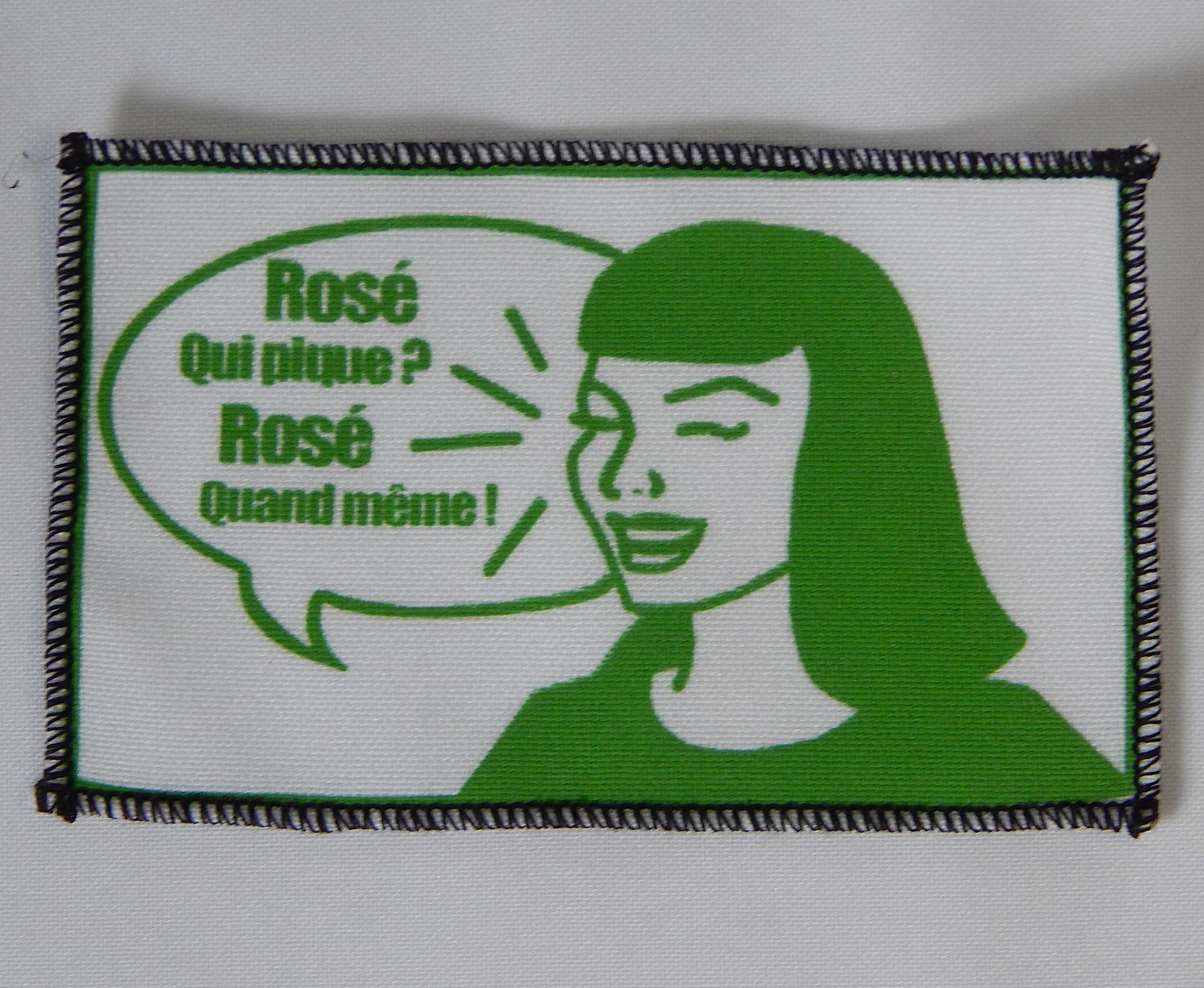 Rose femme vert