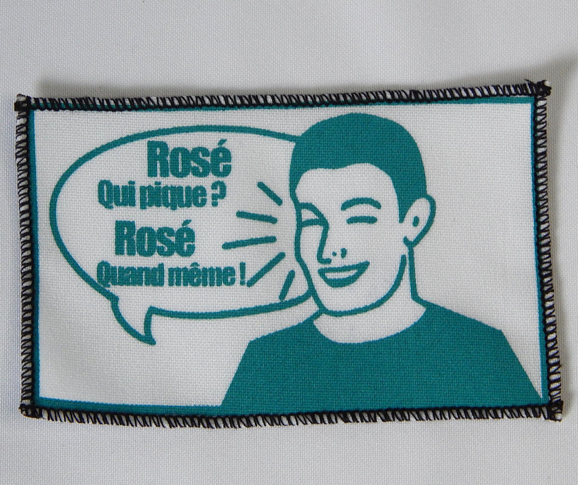 Rose homme bleu
