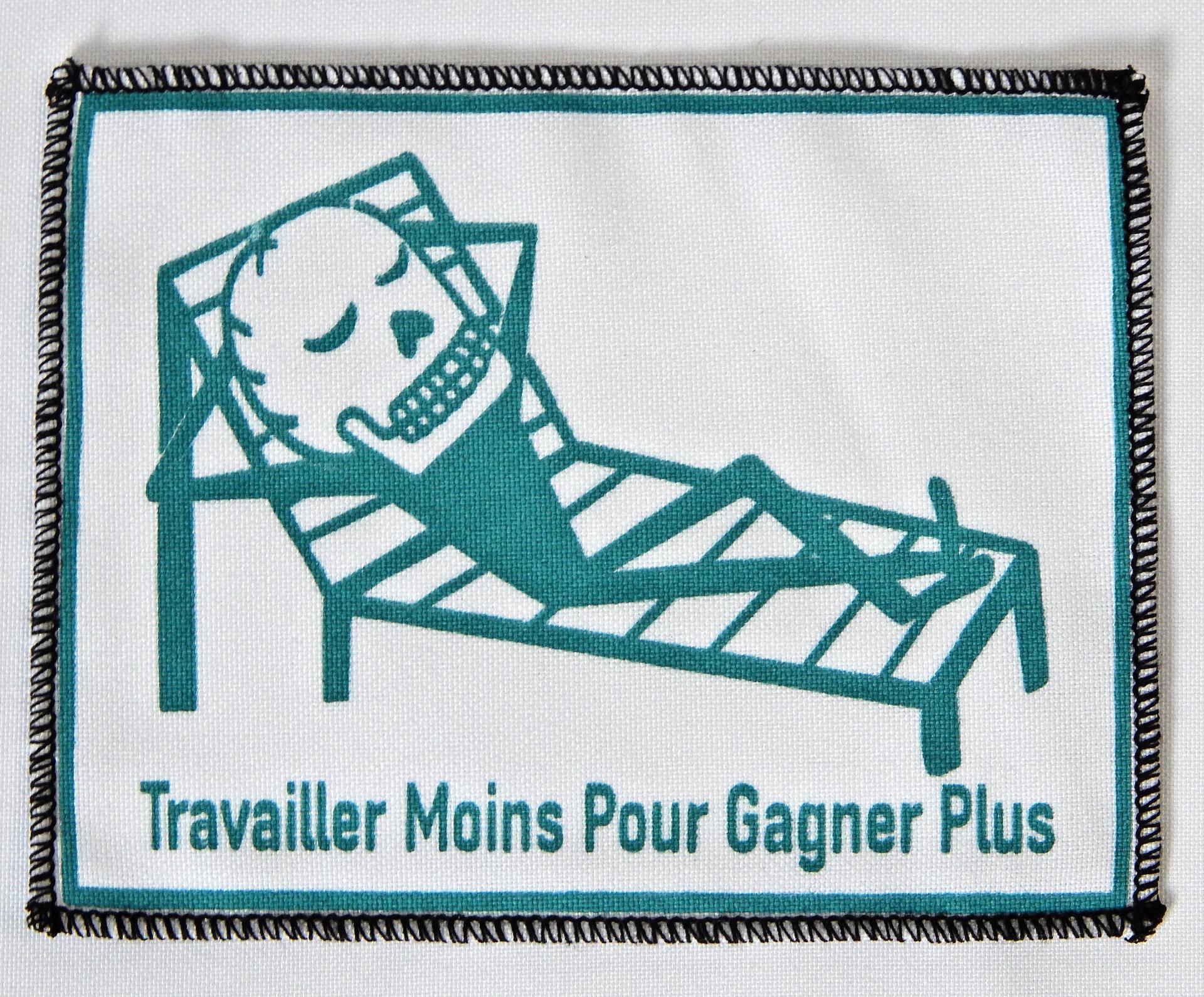 Travailler moins bleu