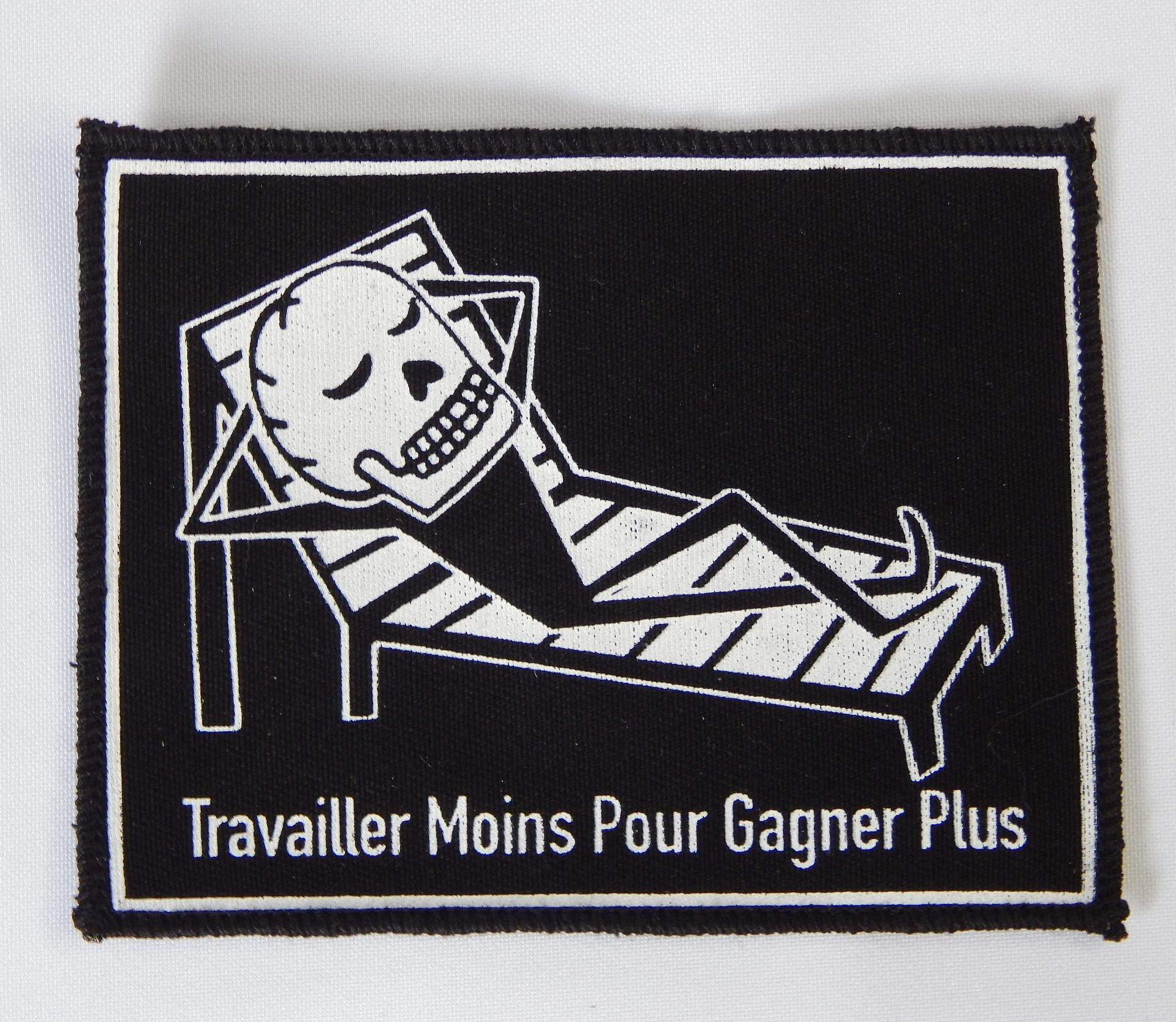Travailler moins noir blanc