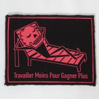 Travailler moins noir rose