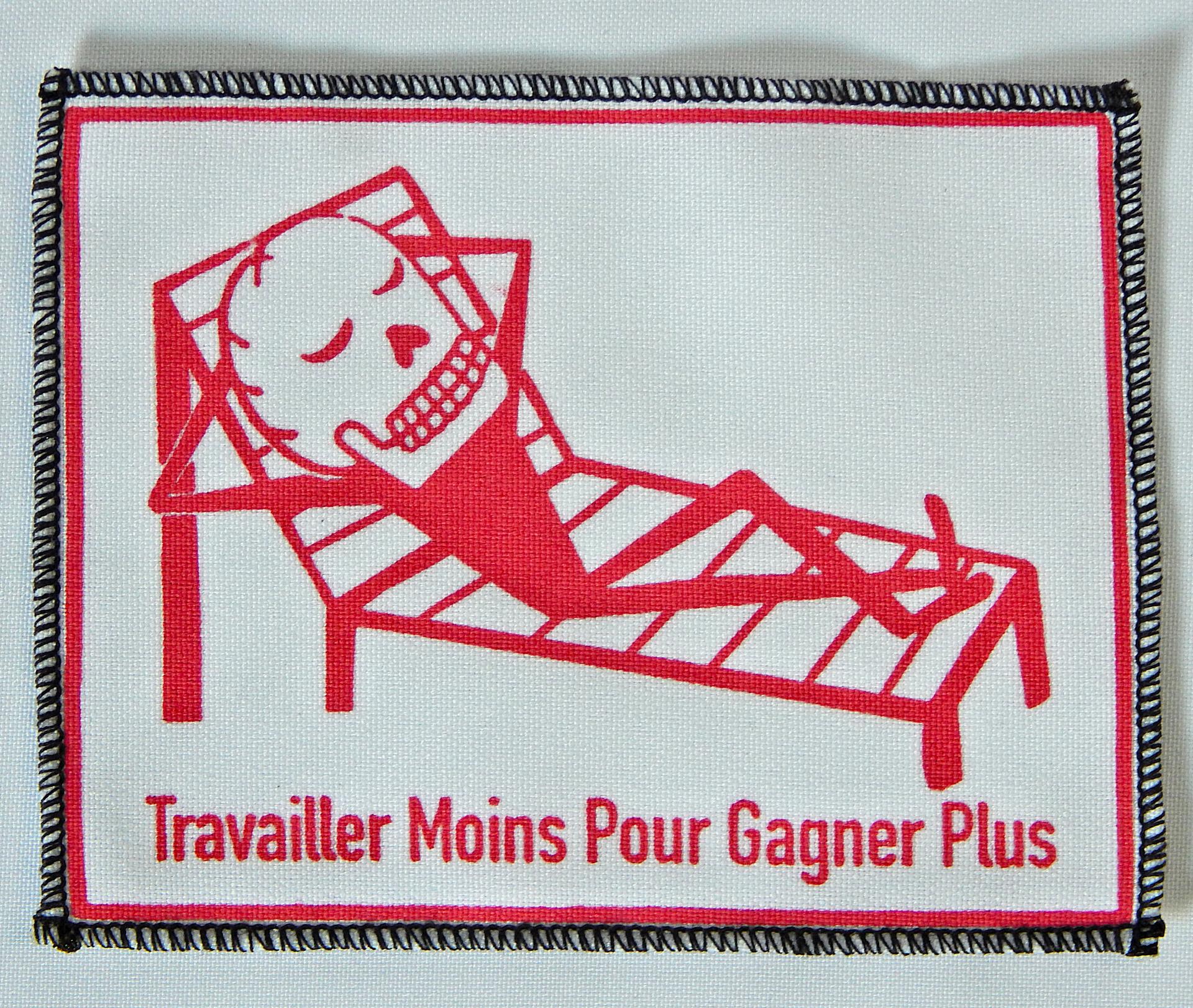Travailler moins rose