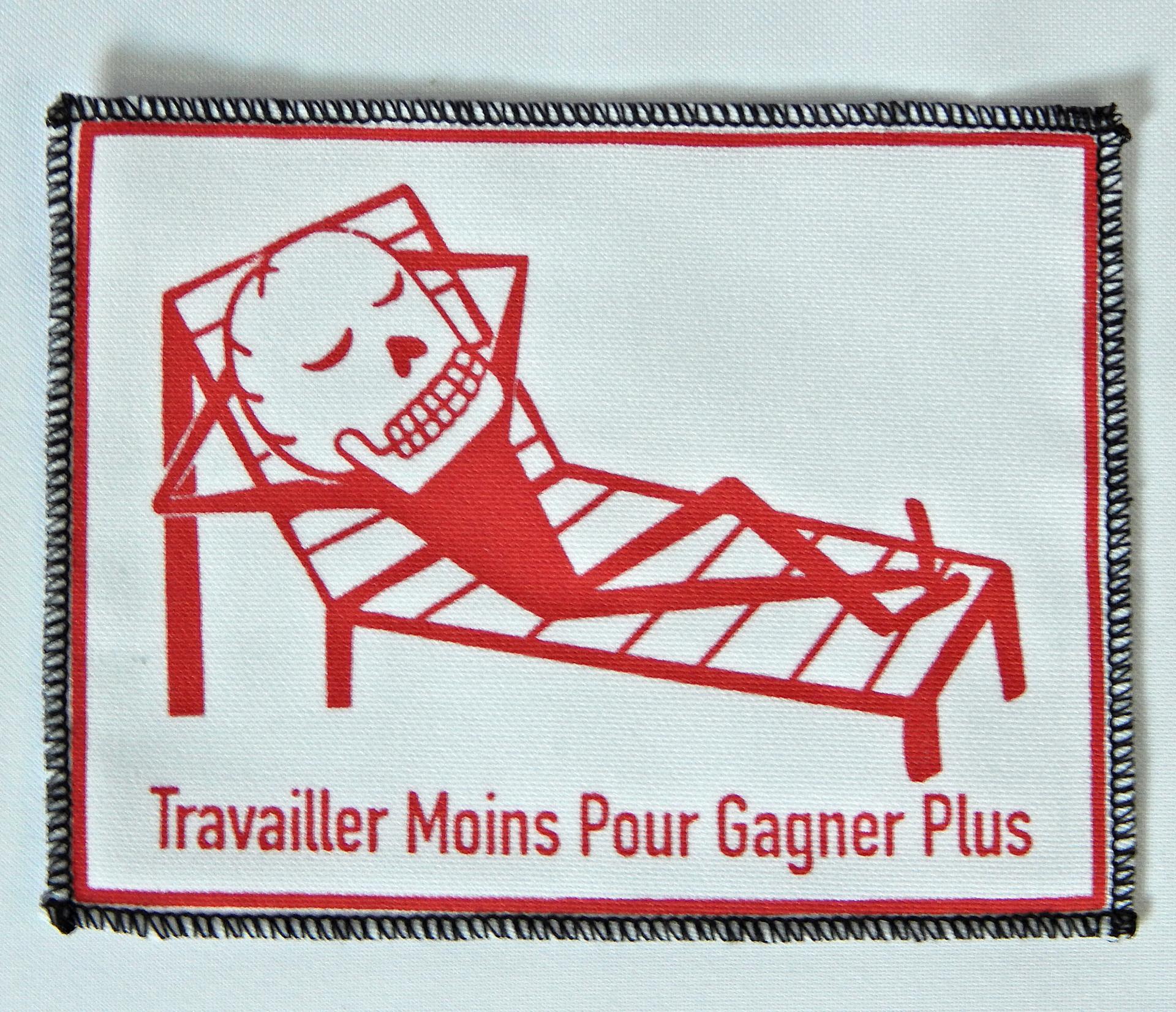 Travailler moins rouge